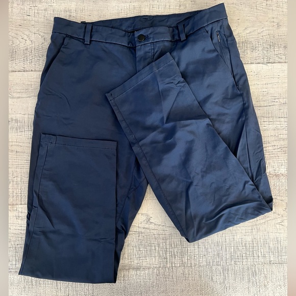 Lululemon ABC Pants, Navy 34 waist, 32” inseam - Picture 2 of 7